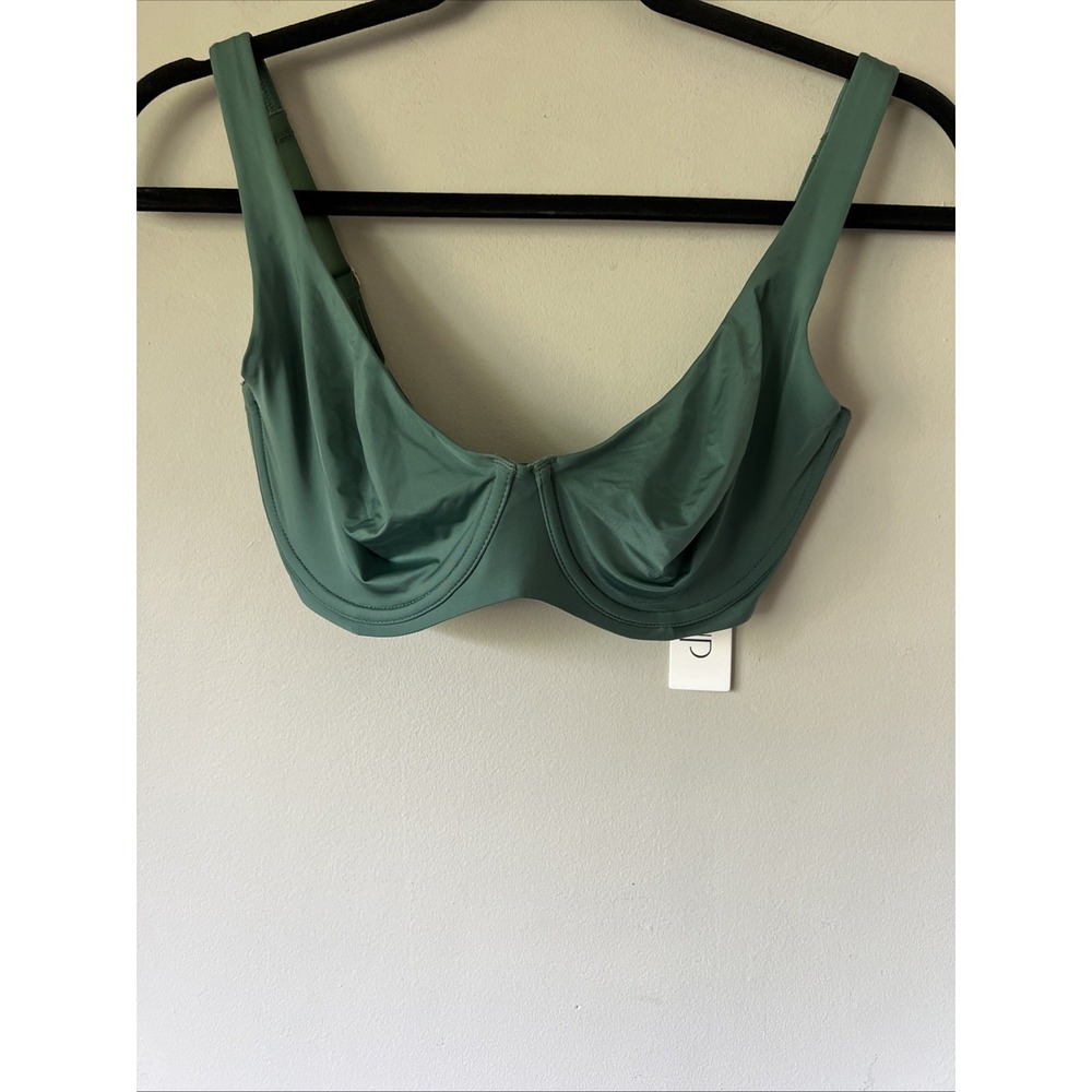 Cuup The Scoop Micro Mesh Bra in Jade Size 30G NWT